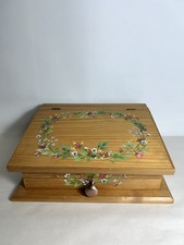 Vintage wooden desk tidy