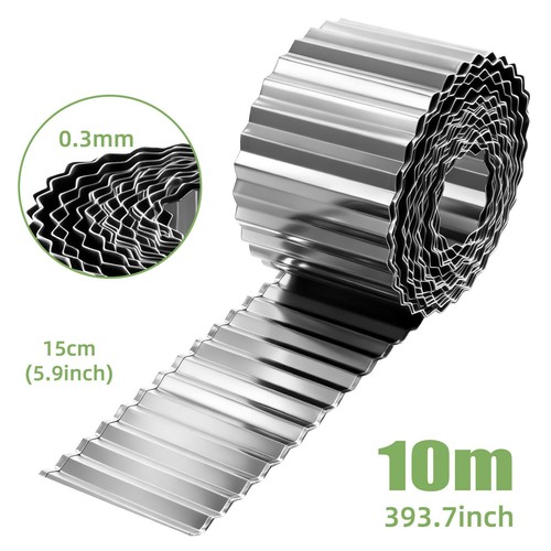 Garden lawn edging - lawn, galvanised
