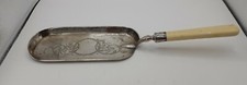 Antique Silver Plated EPNS Crumb Catcher Makers Mark C H B Approx. 32cm Long