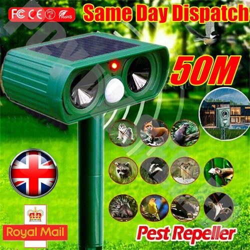 Solar ultrasonic cat dog - solar,