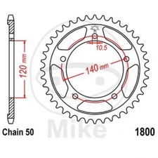 Sprocket 47 Teeth 530 Silver