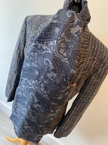 Men handmade silk paisley - silk,