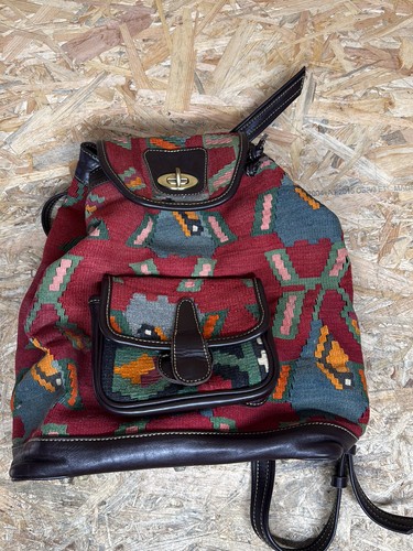 Vintage kilim bag womens red - kilim,