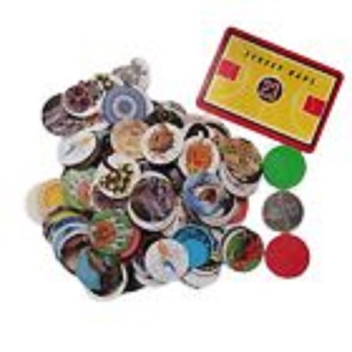 Vintage pogs milk caps lot - pogs,