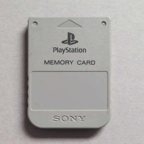 Ps1 memory card - memory, grey
