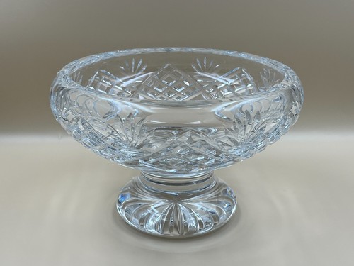 Heavy tyrone crystal footed - tyrone,
