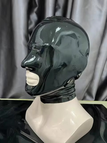 Latex rubber fetish - mask, |