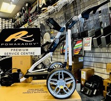 POWAKADDY FW SERIES ELECTRIC GOLF TROLLEY FRAME ONLY NEW HANDLE 24 HR DELIVERY!!