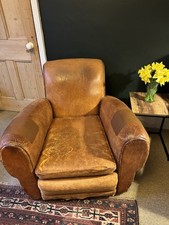 Vintage Leather Club Chair
