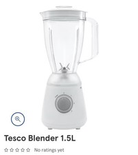 Brand New 1.5l Blender and Jug Kitchen Appliance White