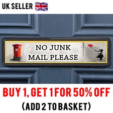 No Junk Mail Sticker Balloon