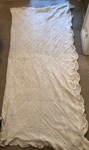 Vintage heavy cotton knitted - cotton,