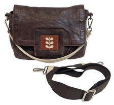 Orla Kiely Shoulder Bag Brown