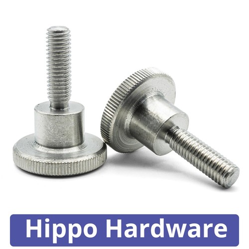 Knurled thumb screws hand grip - screws,
