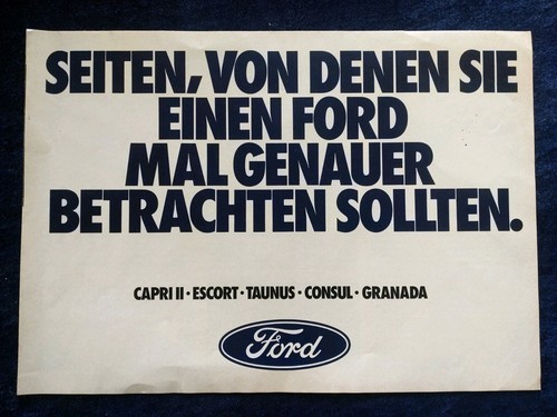 Ford escort consul taunus - ford,
