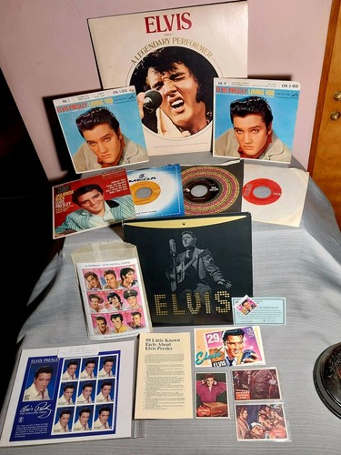 Elvis presley record stamp - presley,