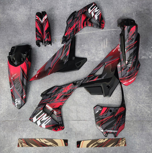 Plastics graphics for honda - +,