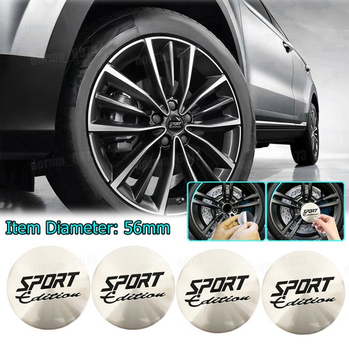 4pcs 56mm sport edition logo - 56mm,