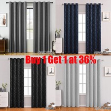Blackout Door Curtain Thick