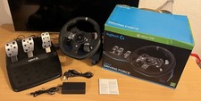 Logitech G920 Racing Steering Wheel + Pedals - Boxed - Free 48 Hour P&P!