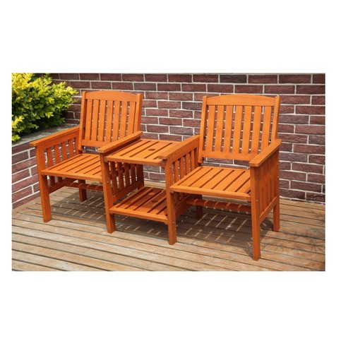 Outdoor garden love - duo, seat