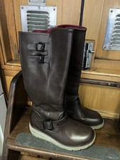 Heavenly Feet Tall Boots Brown