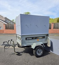 Trailer Daxara 107 with high sides
