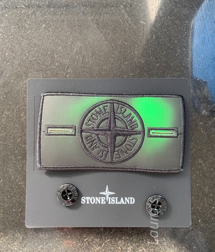 Stone island badge with - stone,