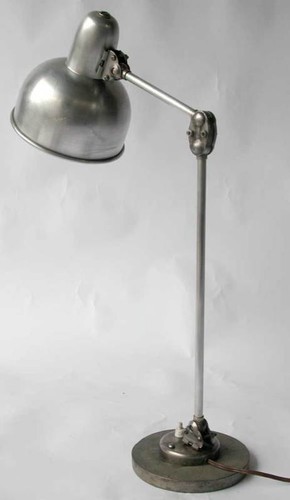 Art deco industrial desk lamp - art,