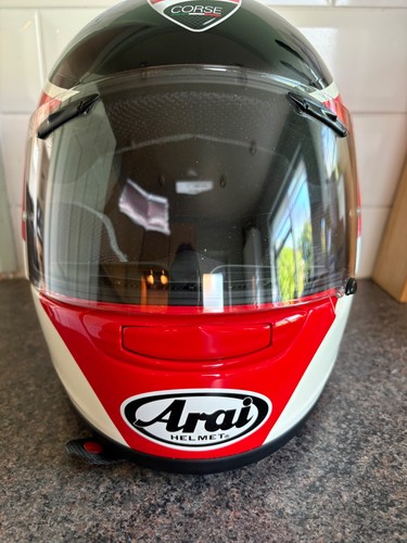 Arai ducati corse - chaser, crash