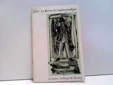 Le Retour de l Enfant prodigue Gide Andre: