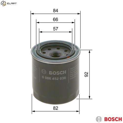 Oil filter 986 452 036 - oil,