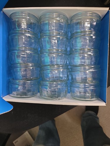 Clear glass ramekins gu - 15,