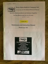 Honda P50 Workshop Manual