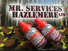 Armex Hardball 4.5mm Steel BB's 2 x 1500 -3000 177 Zinc Plated BBs Airgun Pistol