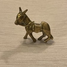 Vintage Brass Donkey  70mm X