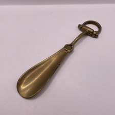 Brass Shoe Horn 8.5" Long with
