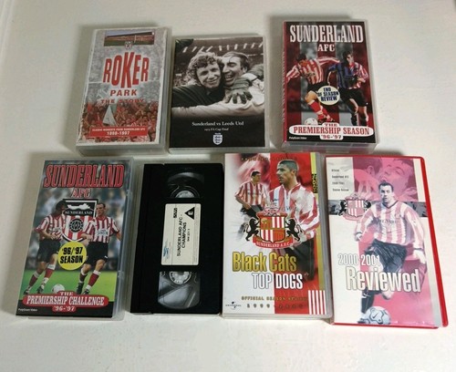Sunderland football club vhs - club,