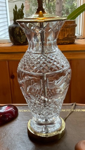 Waterford crystal lamps cut - waterford,