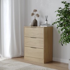 60/80cm Chest of 3 Drawers
