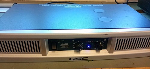 Qsc gx3 stereo power amplifier - qsc,