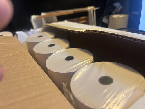 Adding machine rolls - adding,