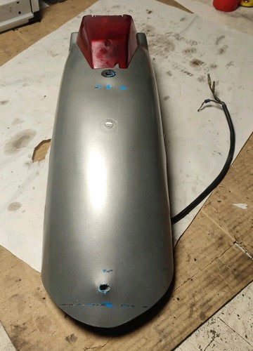 Honda xl500s rear after - xl500s,