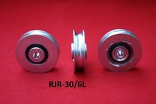 30mm “R” Groove steel pulley wheel for 6mm rope or wire with bearing 