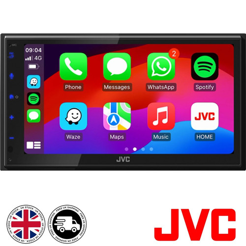 Jvc m695dbw car stereo - kw-m695dbw,