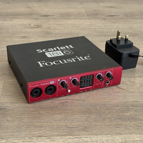 Focusrite scarlett 18i6 usb - focusrite,