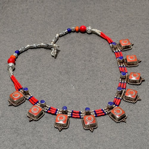 Red coral lapis lazuli - coral,