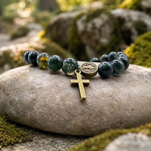 Moss agate catholic - moss,
