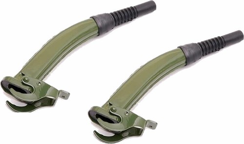 Car jerry can spout green - car,