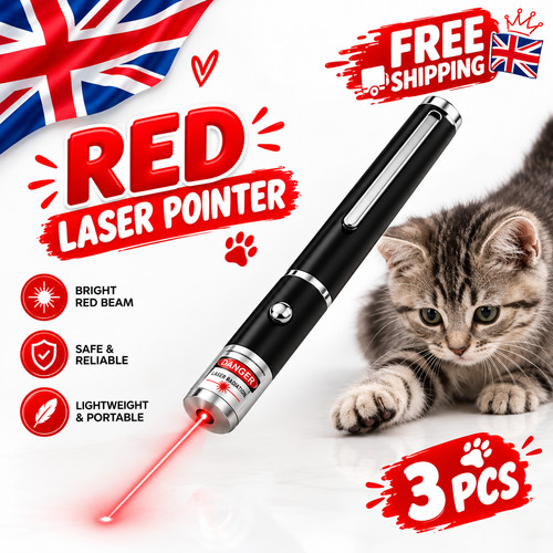 Red laser pointer - red, light